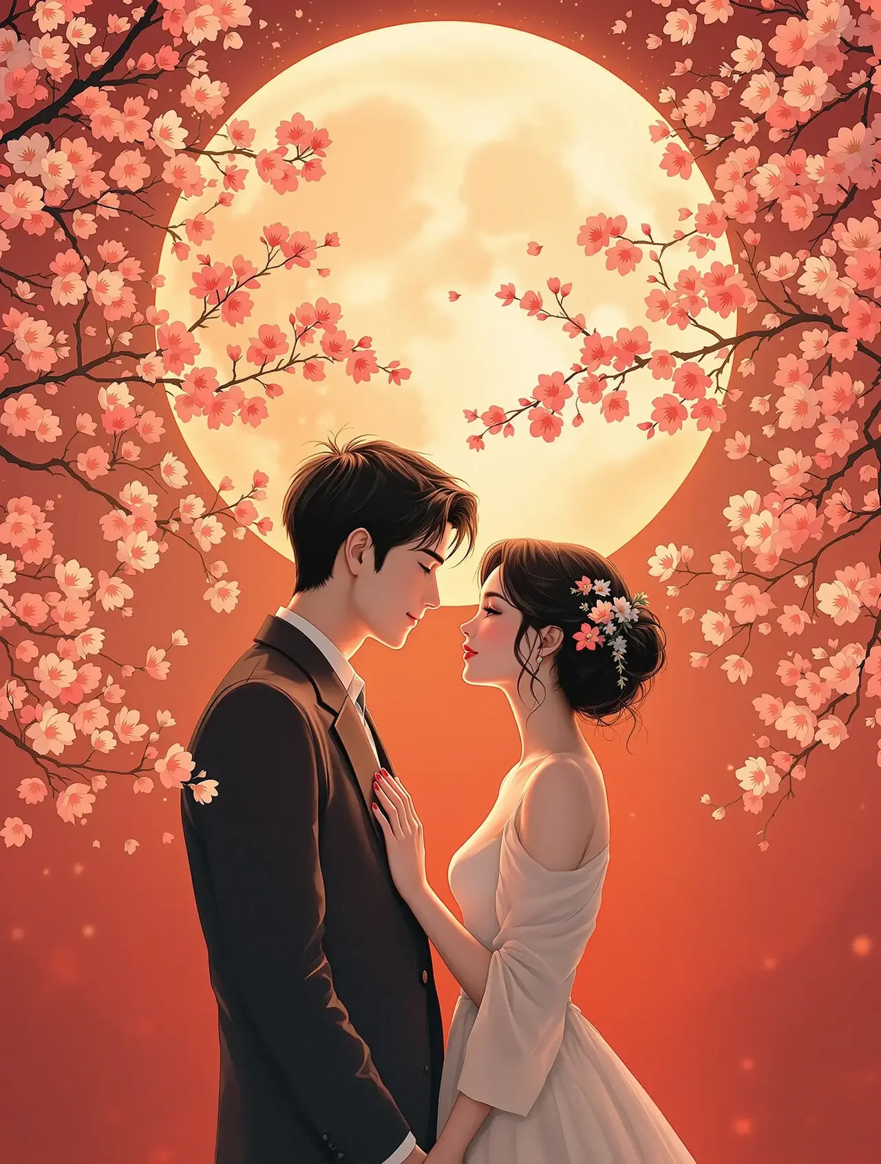 月下樱花抄漫画封面